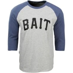 BAIT Men Core Raglan Tee (gray / Navy) -Our Apparel Shop 08 21 15bait 007