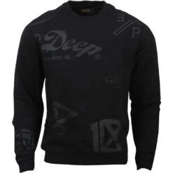 10 Deep Full Clip Crewneck (black)