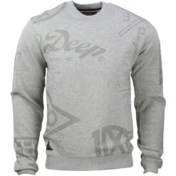 10 Deep Full Clip Crewneck (gray / Heather Gray)