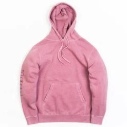BAIT Men Pigment Dyed Hoody (maroon)
