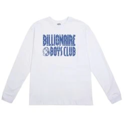 Billionaire Boys Club Men Interplanetary Long Sleeve Tee (white)