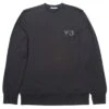 Adidas Y-3 Men Classic Logo Front Crew Sweater (black) -Our Apparel Shop adcy6927 1