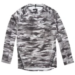 Adidas X Undefeated Men Alphaskin 360 1/1 Top Long Sleeve Tee (black / White / Shift Grey)