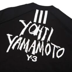 Adidas Y-3 Men Signature Graphic Crew Sweater (black) -Our Apparel Shop addy7157 3