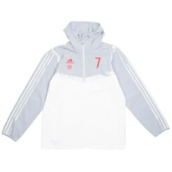 Adidas Men Predator David Beckham Hooded Jacket (white / Light Grey)