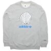 Adidas X Noah Men Crew Neck (gray / Medium Grey Heather) -Our Apparel Shop adgm8438 1