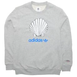 Adidas X Noah Men Crew Neck (gray / Medium Grey Heather)