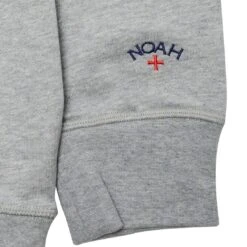 Adidas X Noah Men Crew Neck (gray / Medium Grey Heather) -Our Apparel Shop adgm8438 3