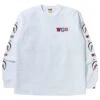 A Bathing Ape Men WGM Shark RLX Long Sleeve Tee (white) -Our Apparel Shop ap1g80111021wht 1