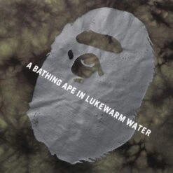 A Bathing Ape Men Tie Dye One Point Pocket Relaxed Fit Long Sleeve Tee (black) -Our Apparel Shop ap1i80111006blk 4