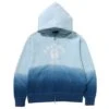 A Bathing Ape Men College Gradation Relaxed Fit Full Zip Hoodie (blue) -Our Apparel Shop ap1j30115004blu 1 1