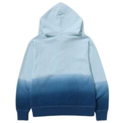 A Bathing Ape Men College Gradation Relaxed Fit Full Zip Hoodie (blue) -Our Apparel Shop ap1j30115004blu 2 1