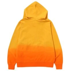 A Bathing Ape Men College Gradation Relaxed Fit Full Zip Hoodie (orange) -Our Apparel Shop ap1j30115004org 2 1