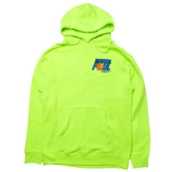 BAIT Men 8 BIT Basketball Hoody (green / Safety)