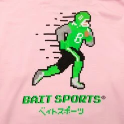 BAIT Men 8 Bit Football Hoody (pink) -Our Apparel Shop ba8bitfballhdpk 4