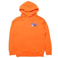 BAIT Men 8 BIT Baseball Hoody (orange / Safety)
