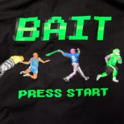 BAIT Men 8 Bit Press Start Coaches Jacket (black) -Our Apparel Shop ba8btsportsjcbk 5
