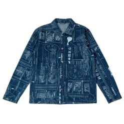 BAIT X Astro Boy Men Denim Jacket (blue)