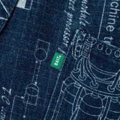 BAIT X Astro Boy Men Denim Jeans (blue) -Our Apparel Shop baabdenjean 4