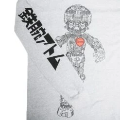 BAIT X Astro Boy Men Mechanical Long Sleeve Tee (gray) -Our Apparel Shop baabmechteelsgr 4