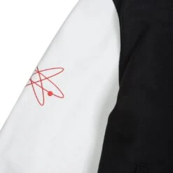 BAIT X Astro Boy Men Step Varsity Jacket (black / White) -Our Apparel Shop baabvarsbk 3