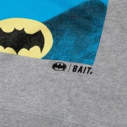 BAIT X Batman Men Adam West Portrait Crewneck Sweater (gray) -Our Apparel Shop baadamcrewswtgr 3