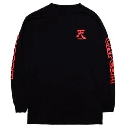BAIT X Street Fighter Men Akuma Long Sleeve Tee (black)