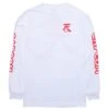 BAIT X Street Fighter Men Akuma Long Sleeve Tee (white) -Our Apparel Shop baakumalsteewh 1