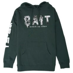 BAIT X Attack On Titan Men Titan BAIT Logo Hoody (green)