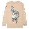 BAIT X Attack On Titan Men Titan Beast Long Sleeve Tee (sand) -Our Apparel Shop baaotbeastlssnd 1