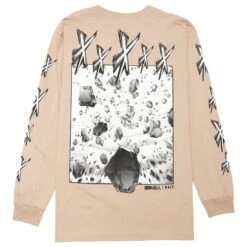 BAIT X Attack On Titan Men Titan Beast Long Sleeve Tee (sand) -Our Apparel Shop baaotbeastlssnd 4