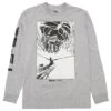 BAIT X Attack On Titan Men King Reiss Long Sleeve Tee (gray) -Our Apparel Shop baaotkinglsgr 1