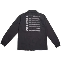 BAIT X Astro Boy Men 7 Special Powers Coaches Jacket (black) -Our Apparel Shop baastro7cchblk 3