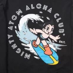 BAIT X Astro Boy Men Aloha Surf Hoody (black) -Our Apparel Shop baastsurfhdyblk 5