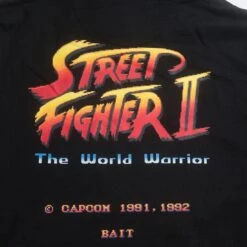 BAIT X Street Fighter Men BAIT Logo Street Fighter II Hoody (black) -Our Apparel Shop babaitsflogohdb 4