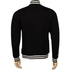 BAIT Basics Baseball Jacket (black) -Our Apparel Shop babajacketblk thum2 43102