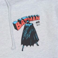 BAIT X Batman Men Dark Avenger Hoody (gray / Heather) -Our Apparel Shop babatdavehdygry 2