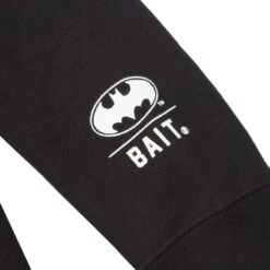BAIT X Batman Men Giant Robots Hoody (black) -Our Apparel Shop babatgianthdblk 2