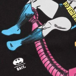 BAIT X Batman Men Giant Robots Hoody (black) -Our Apparel Shop babatgianthdblk 4