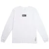 BAIT Men Bite Logo Long Sleeve Tee (white) -Our Apparel Shop babitelogolswh