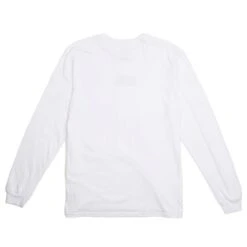 BAIT Men Bite Logo Long Sleeve Tee (white) -Our Apparel Shop babitelogolswh 4