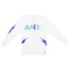BAIT Men Bolt Long Sleeve Tee (white / Teal) -Our Apparel Shop baboltlsteewh updated