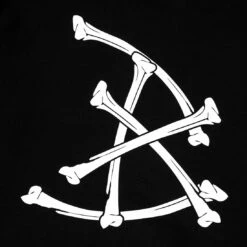 BAIT Men Bones Crewneck Sweater (black) -Our Apparel Shop babonesweat23blk 3