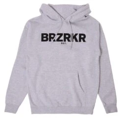 BAIT X Brzrkr #1 Men Tradd Moore Cover Black And White Cover Hoody (gray)