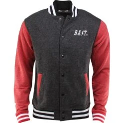 BAIT Baseball Jacket (black / Red) -Our Apparel Shop babt140203 005nrd thum1 46073