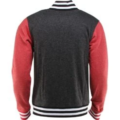 BAIT Baseball Jacket (black / Red) -Our Apparel Shop babt140203 005nrd thum2 46073