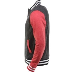 BAIT Baseball Jacket (black / Red) -Our Apparel Shop babt140203 005nrd thum3 46073