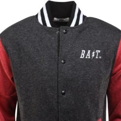 BAIT Baseball Jacket (black / Red) -Our Apparel Shop babt140203 005nrd thum4 46073