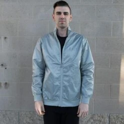 BAIT Nylon Track Jacket (gray)