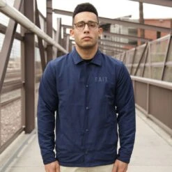 BAIT Coach Jacket (navy)